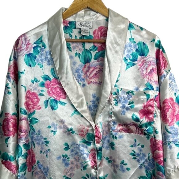 Vintage J.O. Intimates Women's Size XXL Floral Night Gown Made in Hong Kong - Picture 2 of 7